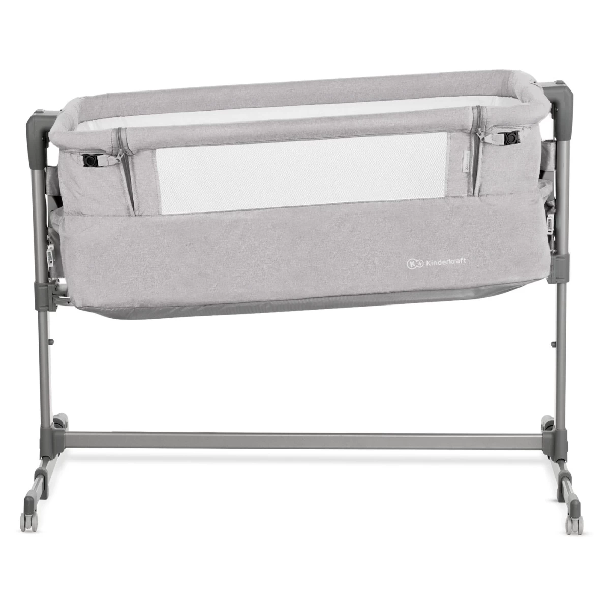 Kinderkraft Neste Up Grey Light Melange Wieg Aan Bed KKLNESTGRY000N 6 Kinderkraft Neste Up Grey Light Melange Wieg Aan Bed KKLNESTGRY000N - Afbeelding 4