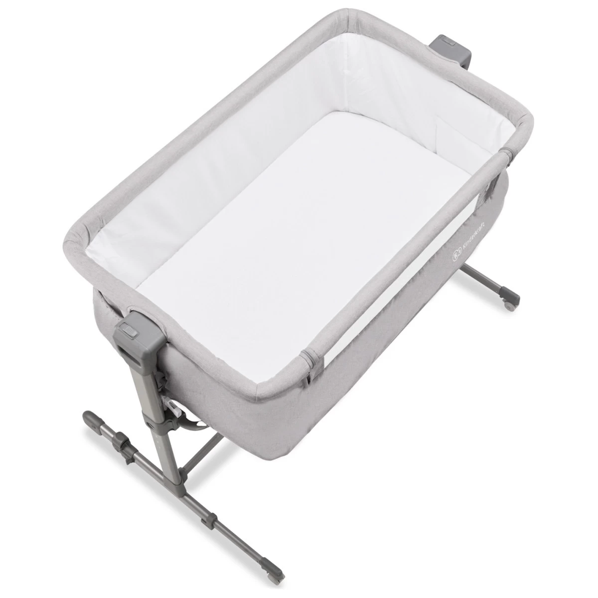 Kinderkraft Neste Up Grey Light Melange Wieg Aan Bed KKLNESTGRY000N 8 Kinderkraft Neste Up Grey Light Melange Wieg Aan Bed KKLNESTGRY000N - Afbeelding 6