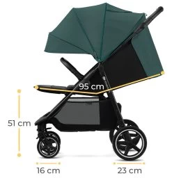 Kinderkraft Route Midnight Black Wandelwagen KSROUT00BLK0000 -Kinderkraft Winkel kinderkraft route emerald green wandelwagen ksrout00gre0000 10 2