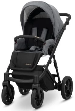 Kunert Ivento Black Deep Graphite 2-in-1 Kinderwagen IVE-09-BLACK -Kinderkraft Winkel kunert ivento black deep graphite 2 in 1 kinderwagen ive 09 black 3