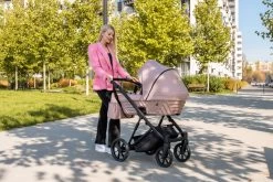 Kunert Ivento Black Deep Graphite 2-in-1 Kinderwagen IVE-09-BLACK -Kinderkraft Winkel kunert ivento black smoky pink 2 in 1 kinderwagen ive 11 black
