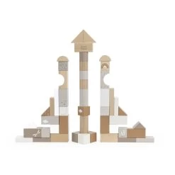 Label Label Nougat 50 Stuks Houten Blokken LLWT-37100 -Kinderkraft Winkel label label nougat 50 stuks houten blokken 2