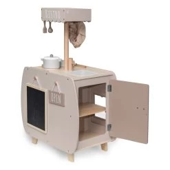 Kinderkraft Winkel -Kinderkraft Winkel label label nougat houten bistro keuken llwt 34765 06