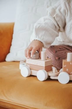 Label Label Nougat Houten Speelgoed Trein LLWT-34390 -Kinderkraft Winkel label label nougat houten speelgoed trein llwt 34390 6