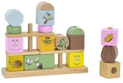 Label Label Barbapapa Houten Stapelblokken LLBB-37025 -Kinderkraft Winkel llbb 37025 stacking blocks 8720663937025 3