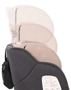 Lorelli Andromeda Cool Grey Stars I-Size 9-36 Kg Autostoel 1007144-2147 -Kinderkraft Winkel lorelli andromeda string stars i size 9 36 kg autostoel 1007144 2150 4