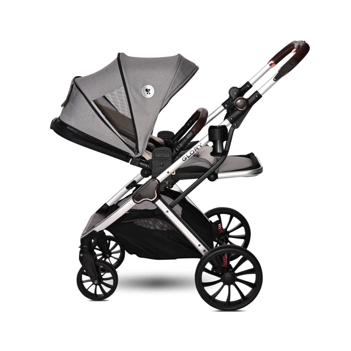 Lorelli Glory Grey 3-in-1 Combi Kinderwagen Incl. Autostoel 1002176-2302 10 Lorelli Glory Grey 3-in-1 Combi Kinderwagen Incl. Autostoel 1002176-2302 - Afbeelding 8