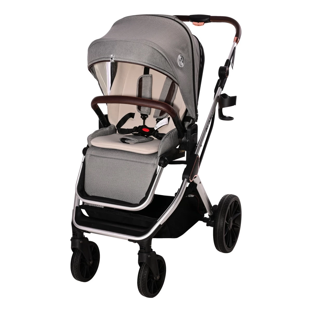 Lorelli Glory Grey 3-in-1 Combi Kinderwagen Incl. Autostoel 1002176-2302 7 Lorelli Glory Grey 3-in-1 Combi Kinderwagen Incl. Autostoel 1002176-2302 - Afbeelding 5
