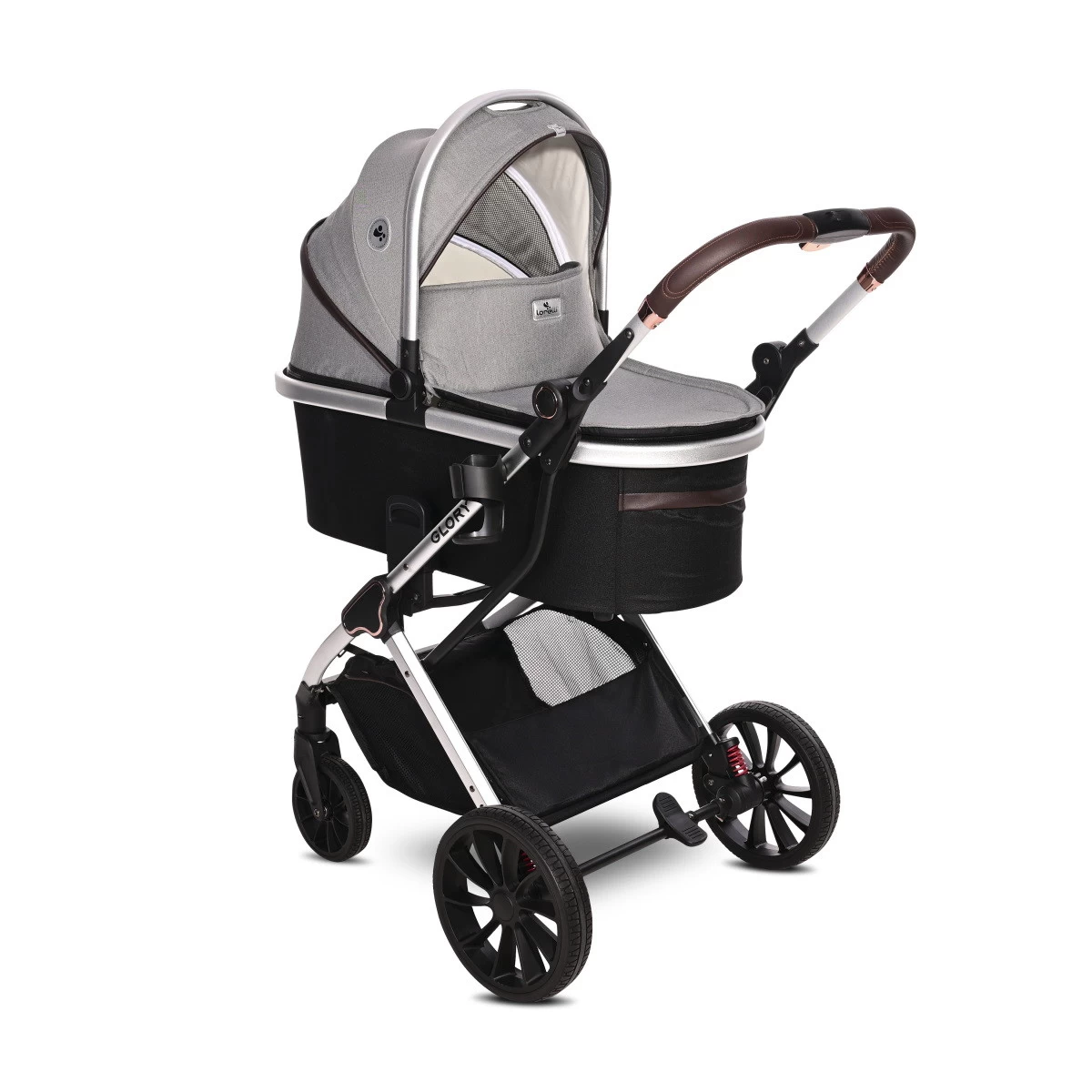 Lorelli Glory Grey 3-in-1 Combi Kinderwagen Incl. Autostoel 1002176-2302 5 Lorelli Glory Grey 3-in-1 Combi Kinderwagen Incl. Autostoel 1002176-2302 - Afbeelding 3