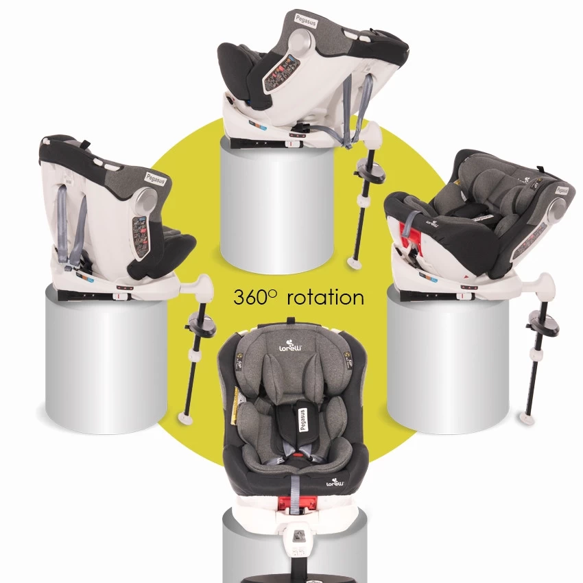 Lorelli Pegasus 360° Dark/Light Grey 0-36 Kg Isofix Autostoel 1007146-2104 19 Lorelli Pegasus 360° Dark/Light Grey 0-36 Kg Isofix Autostoel 1007146-2104 - Afbeelding 17