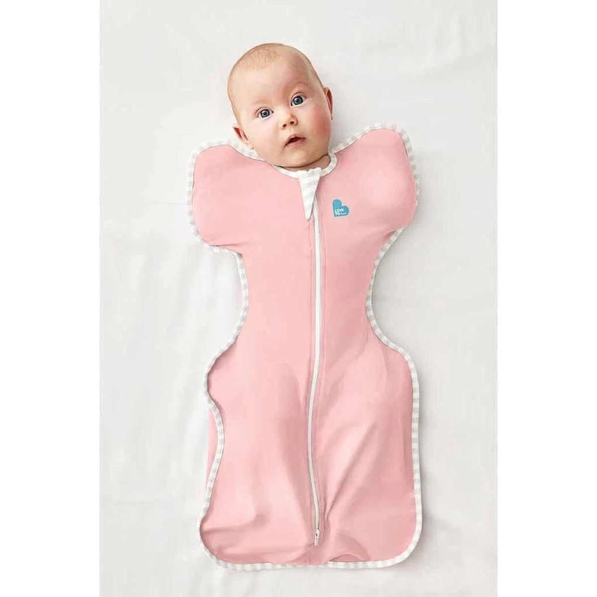 Love To Dream Swaddle Up 1.0 Dusty Pink Medium 6-8.5 Kg Inbakerslaapzak L1001001DPKM 4 Love To Dream Swaddle Up 1.0 Dusty Pink Medium 6-8.5 Kg Inbakerslaapzak L1001001DPKM - Afbeelding 2