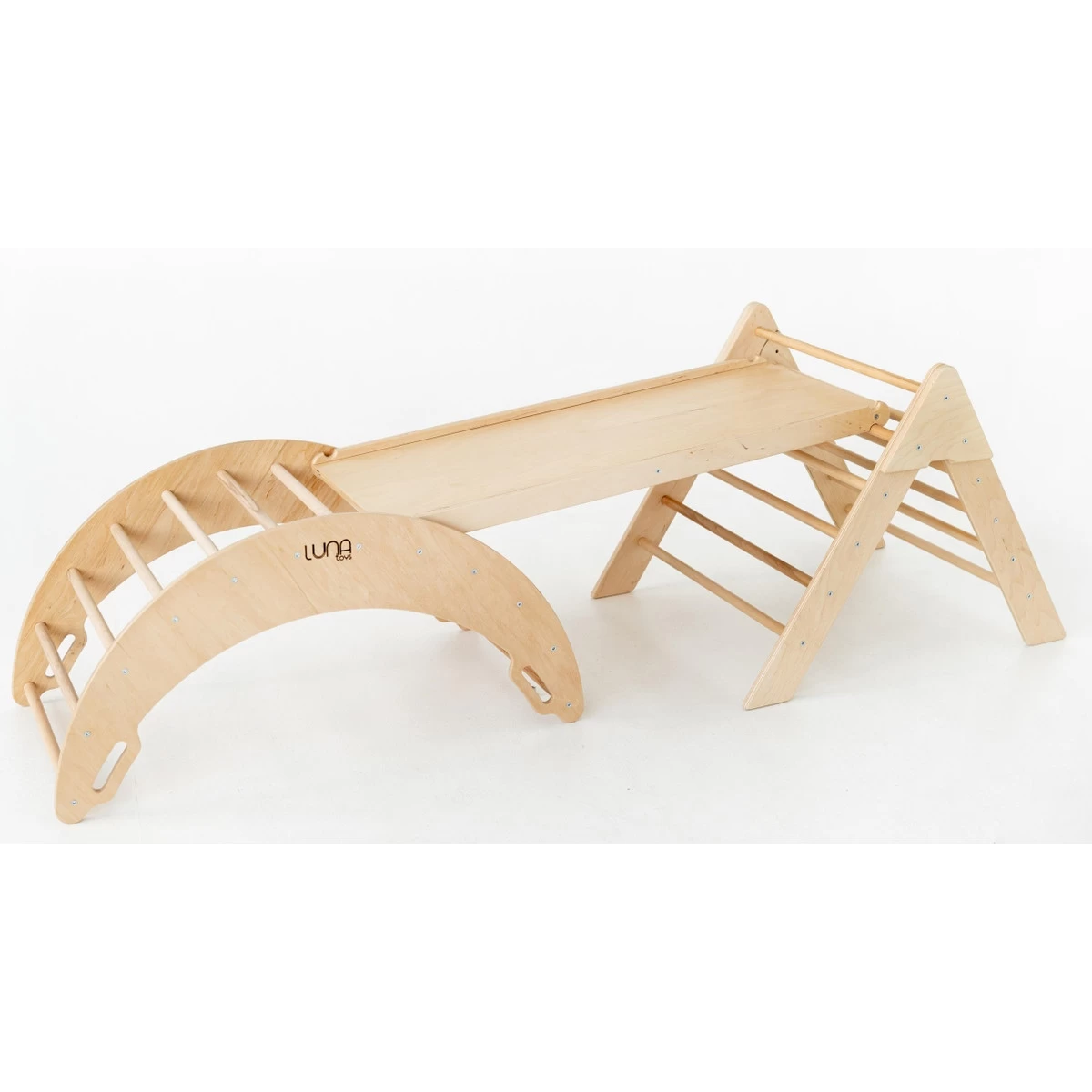 Luna Toys Colorful Multi Houten Klimboog LU-00568 7 Luna Toys Colorful Multi Houten Klimboog LU-00568 - Afbeelding 5