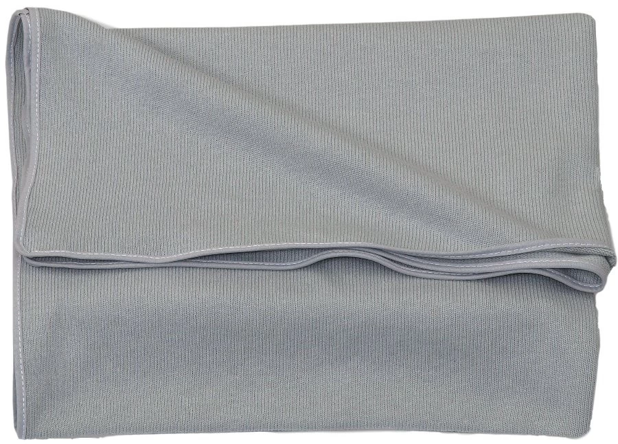MamaLoes Amy Knitted Grijs 72x110 Cm Wiegdeken 80629 3 MamaLoes Amy Knitted Grijs 72x110 Cm Wiegdeken 80629