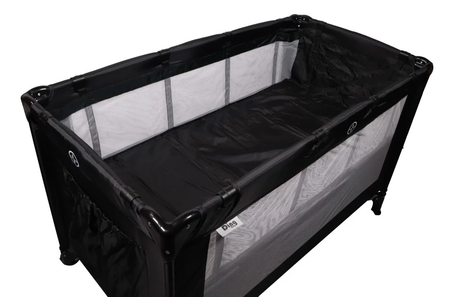 Ding Deluxe Black Campingbedje Incl. Bodemverhoger 17 Ding Deluxe Black Campingbedje Incl. Bodemverhoger - Afbeelding 15