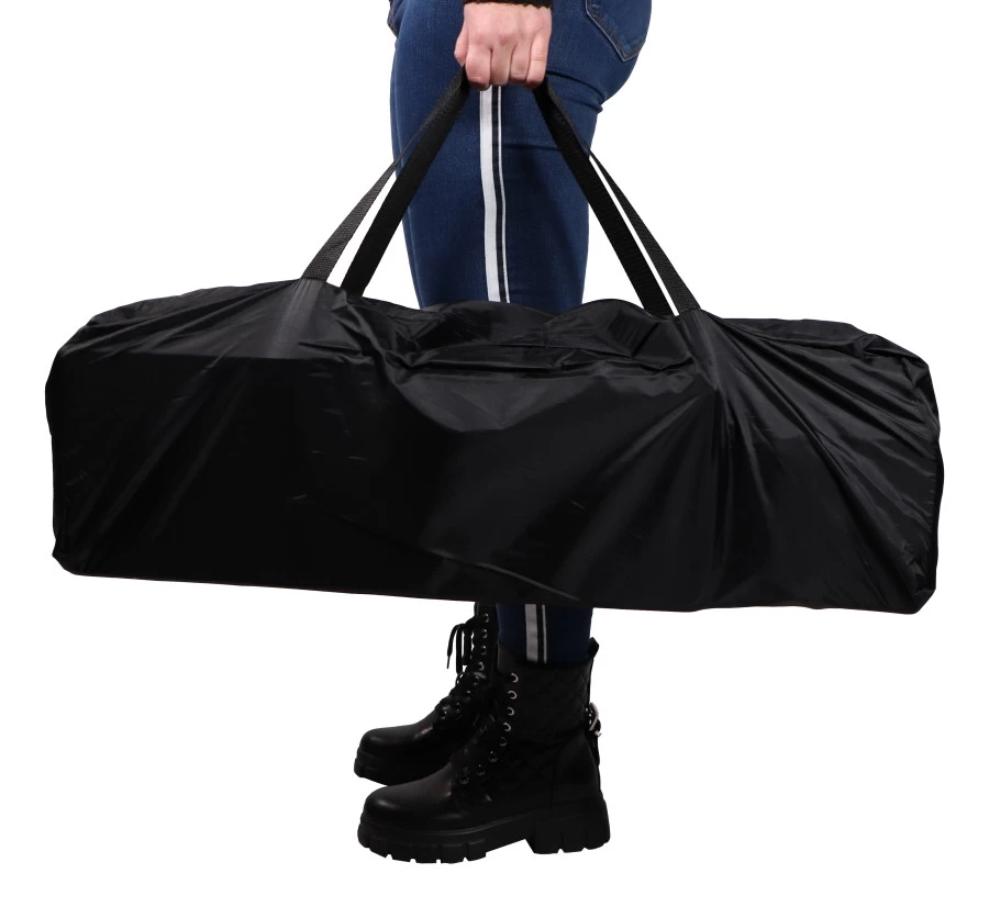 Ding Deluxe Black Campingbedje Incl. Bodemverhoger 16 Ding Deluxe Black Campingbedje Incl. Bodemverhoger - Afbeelding 14