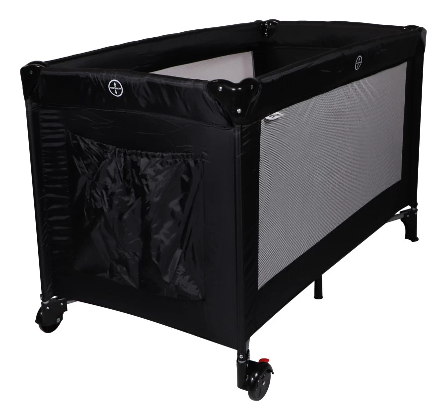 Ding Deluxe Black Campingbedje Incl. Bodemverhoger 5 Ding Deluxe Black Campingbedje Incl. Bodemverhoger - Afbeelding 3