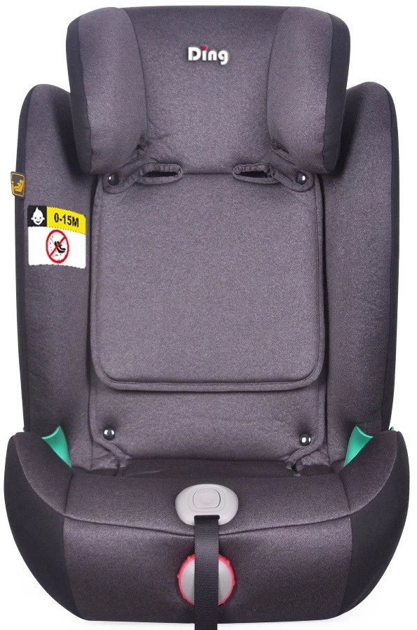 Ding York Black Leather I-Size Autostoel 9-36 Kg K63 - Afbeelding 3