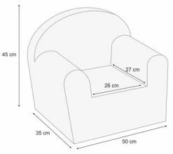 Albero Mio Velvet Navy Kinderfauteuil 11 Albero Mio Velvet Navy Kinderfauteuil -Kinderkraft Winkel mamaloes velvet navy kinderfauteuil 5