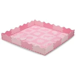 Momi Zawi Pink Schuimrubberen Puzzelmat Met Rand MAED00012 -Kinderkraft Winkel momi zawi pink schuimrubberen puzzelmat met rand maed00012 3