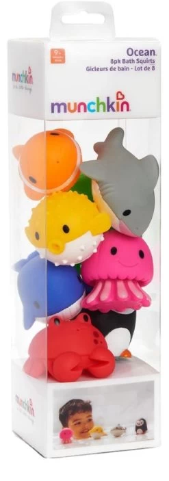 Munchkin Ocean Sea Squirts 8 Stuks Badspeeltjes 01233501 -Kinderkraft Winkel munchkin ocean sea squirts 8 stuks badspeeltjes 01233501 2 1