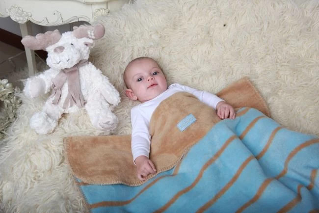 Zaffiro Grijs & Ecru Zigzag 75 X 100 Cm Wiegdeken 40771 6 Zaffiro Grijs & Ecru Zigzag 75 X 100 Cm Wiegdeken 40771 - Afbeelding 4