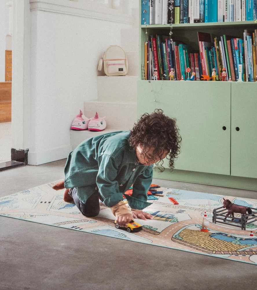 Rebel Roads Railroads Desert Mist 95x200 Cm Speelmat RPLYWGB32095200T01 5 Rebel Roads Railroads Desert Mist 95x200 Cm Speelmat RPLYWGB32095200T01 - Afbeelding 3