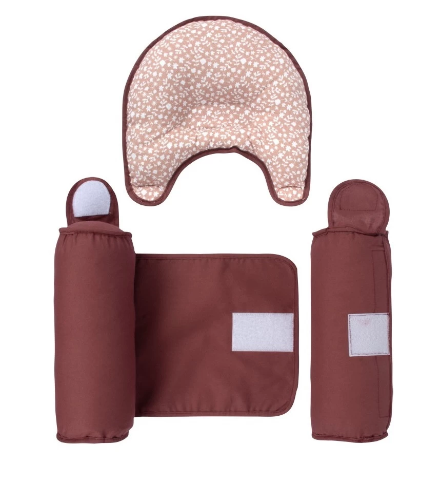 Sevibaby Pink Flowers Steunkussen Met Hoofdkussentje 33-153 9 Sevibaby Pink Flowers Steunkussen Met Hoofdkussentje 33-153 - Afbeelding 7