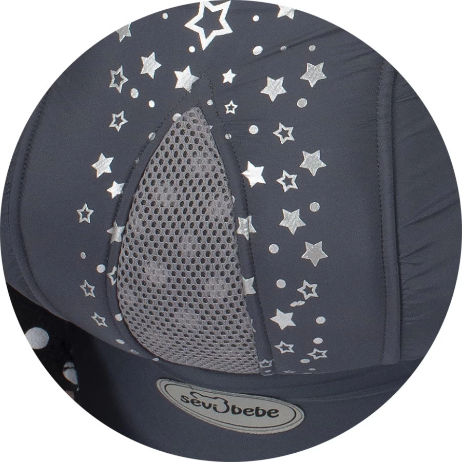 Sevibaby Star Luxe Draagzak 575 6 Sevibaby Star Luxe Draagzak 575 - Afbeelding 4