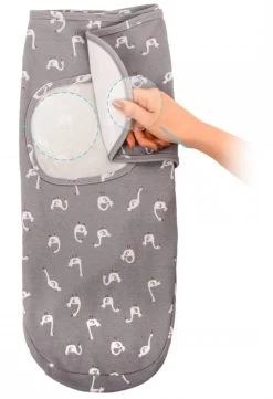 Sevibaby Swan Jersey Inbakerdoek 118-70 -Kinderkraft Winkel sevibaby swan jersey inbakerdoek 118 70 3