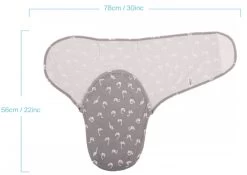 Sevibaby Swan Jersey Inbakerdoek 118-70 -Kinderkraft Winkel sevibaby swan jersey inbakerdoek 118 70 5