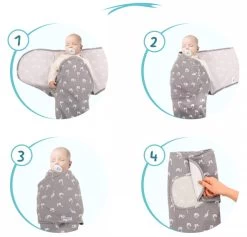 Sevibaby Swan Jersey Inbakerdoek 118-70 -Kinderkraft Winkel sevibaby swan jersey inbakerdoek 118 70 6