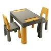 Tega Baby Teggi Graphite/Mustard Multifun 3-in-1 Tafel Met Twee Stoeltjes TI-011-172