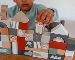 Tryco 50 Stuks Houten Blokken TR-353001 23 Tryco 50 Stuks Houten Blokken TR-353001 -Kinderkraft Winkel tr 353001 tryco wooden 50pcs blocks 07