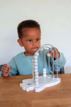 Tryco IJsbeer Houten Telraam TR-353002 -Kinderkraft Winkel tr 353002 tryco wooden polar bear abacus 03