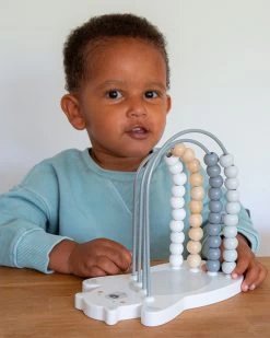 Tryco IJsbeer Houten Telraam TR-353002 -Kinderkraft Winkel tr 353002 tryco wooden polar bear abacus 05