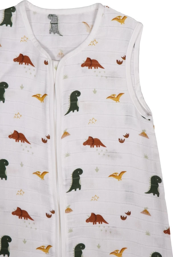 Blush & Blossom Dinosaurus 110 Cm Hydrofiel Slaapzak TR-BB443437 4 Blush & Blossom Dinosaurus 110 Cm Hydrofiel Slaapzak TR-BB443437 - Afbeelding 2