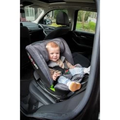 Ding Troy Black/Grey 360° I-Size Autostoel 0-36 Kg DI-101923 -Kinderkraft Winkel troy carseat 01 1