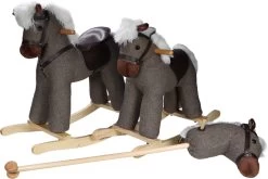 Tryco Milo Bruin Hobbelpaard 36m+ TR-120111 -Kinderkraft Winkel tryco horse brown 1 1