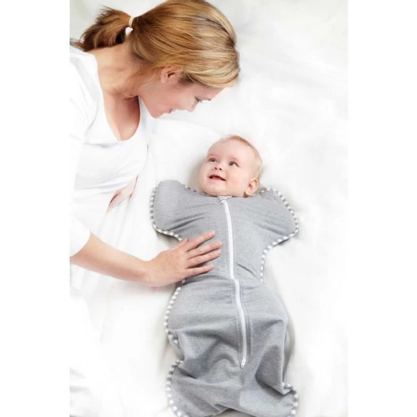 Love To Dream Swaddle Up 1.0 Grey Medium 6-8.5 Kg Inbakerslaapzak L1001001GRM - Afbeelding 13