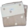 Zaffiro Ecru & Beige Gestipt 75 X 100 Cm Wiegdeken 14987 -Kinderkraft Winkel zaffiro ecru en beige gestipt 75x100 mamaloes babysjop
