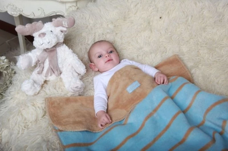 Zaffiro Grijs & Roze Gestreept 100 X 150 Cm Ledikantdeken 15403 7 Zaffiro Grijs & Roze Gestreept 100 X 150 Cm Ledikantdeken 15403 - Afbeelding 5