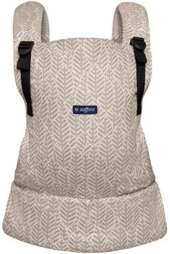 Zaffiro Ergo Beige Leaves Ergonomische Draagzak 8296