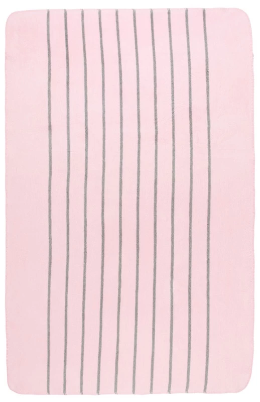 Zaffiro Grijs & Roze Gestreept 100 X 150 Cm Ledikantdeken 15403 6 Zaffiro Grijs & Roze Gestreept 100 X 150 Cm Ledikantdeken 15403 - Afbeelding 4