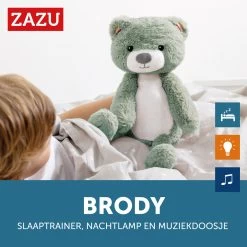 Zazu Brody De Beer Blauw Slaaptrainer ZA-BRODY-02 -Kinderkraft Winkel zazu brody de beer blauw slaaptrainer sfeer 9