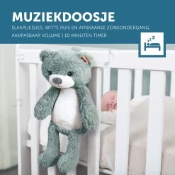 Zazu Brody De Beer Blauw Slaaptrainer ZA-BRODY-02 -Kinderkraft Winkel zazu brody de beer roze slaaptrainer sfeer 2