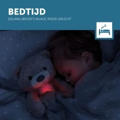 Zazu Brody De Beer Taupe Slaaptrainer ZA-BRODY-01 -Kinderkraft Winkel zazu brody de beer taupe slaaptrainer sfeer 8